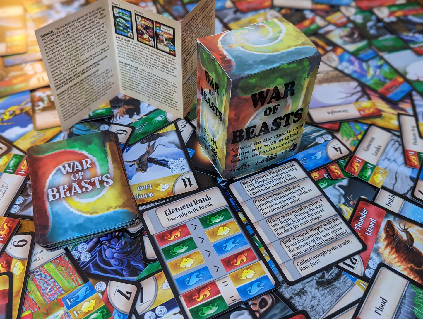 War of Beast - card game