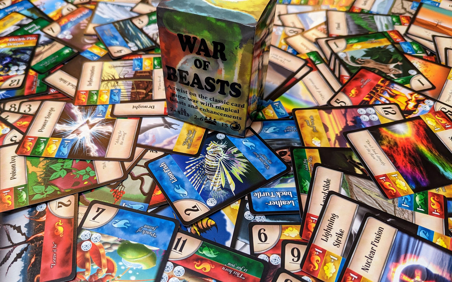 War of Beast - card game