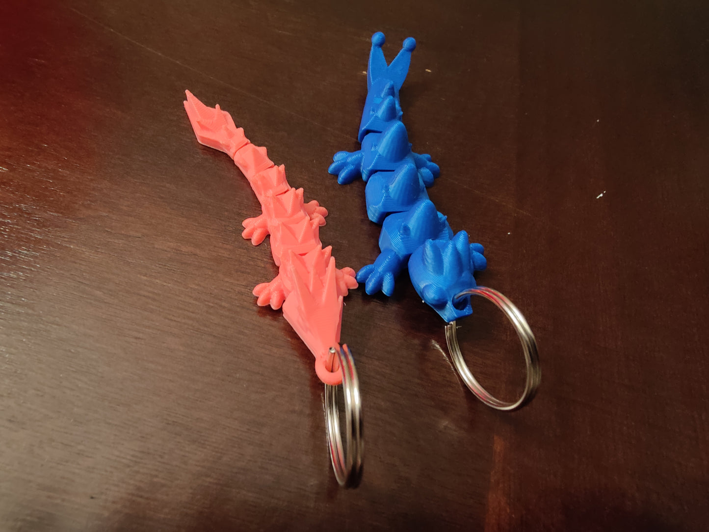 3.5 inch key chain dragon